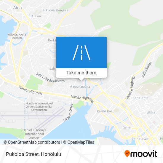Mapa de Pukoloa Street