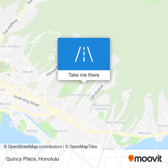 Mapa de Quincy Place