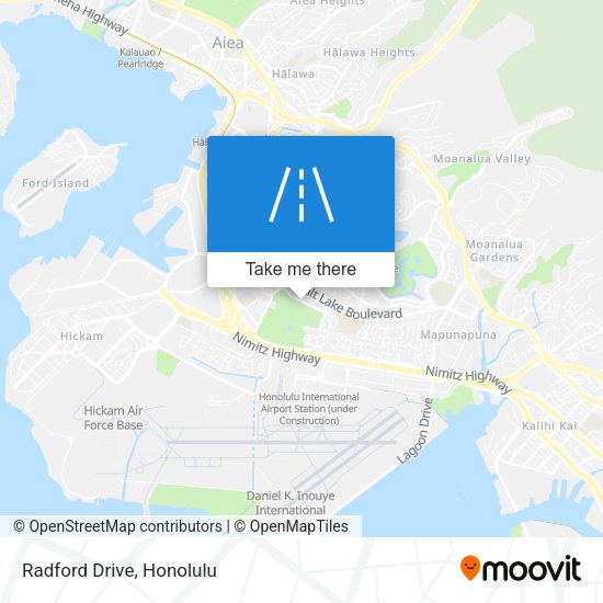 Mapa de Radford Drive