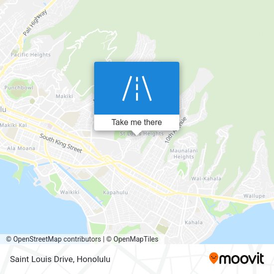 Mapa de Saint Louis Drive