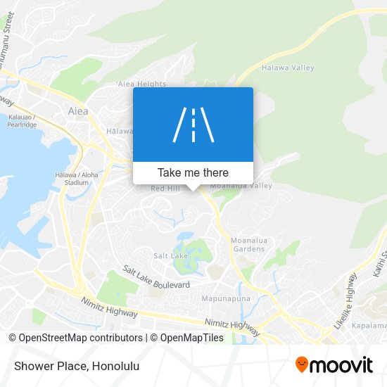 Mapa de Shower Place