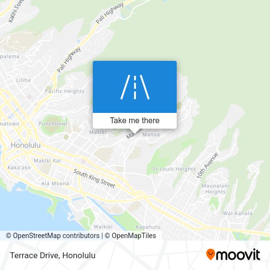 Mapa de Terrace Drive