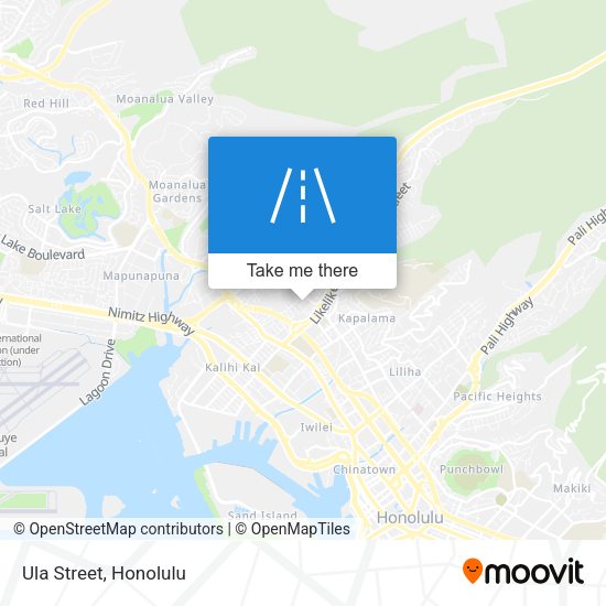 Mapa de Ula Street