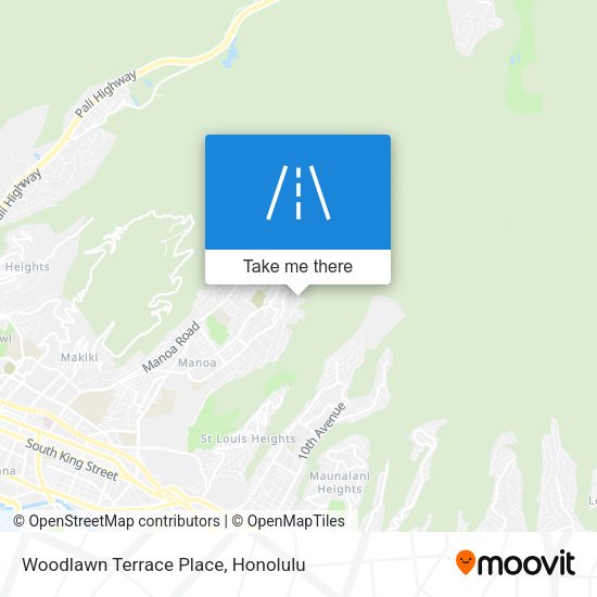 Woodlawn Terrace Place map