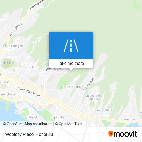 Mapa de Woolsey Place