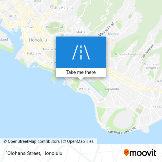 Mapa de ʻOlohana Street