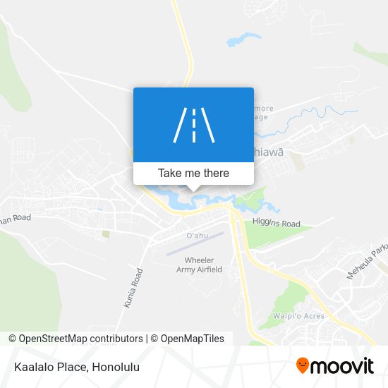 Mapa de Kaalalo Place