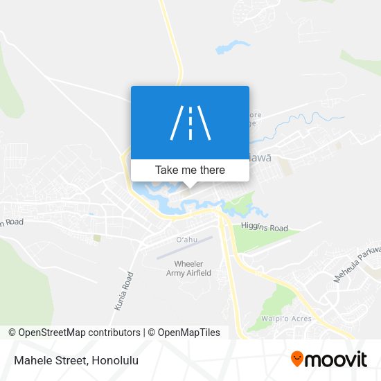 Mapa de Mahele Street