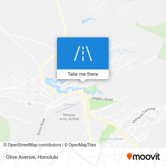 Mapa de Olive Avenue