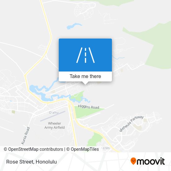Mapa de Rose Street