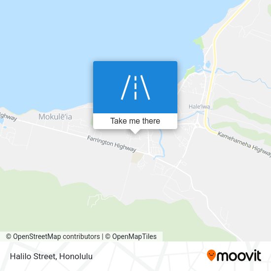 Mapa de Halilo Street
