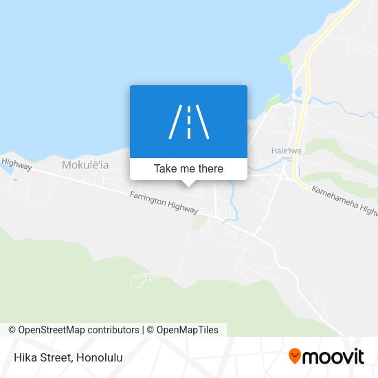 Mapa de Hika Street