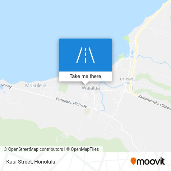 Kaui Street map