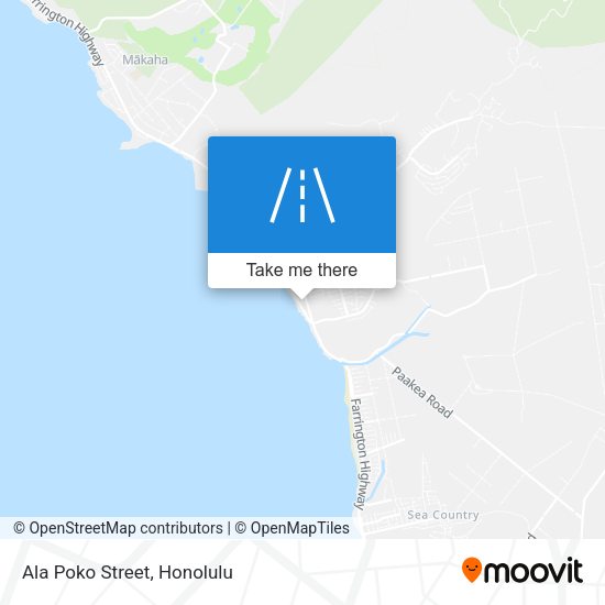 Mapa de Ala Poko Street