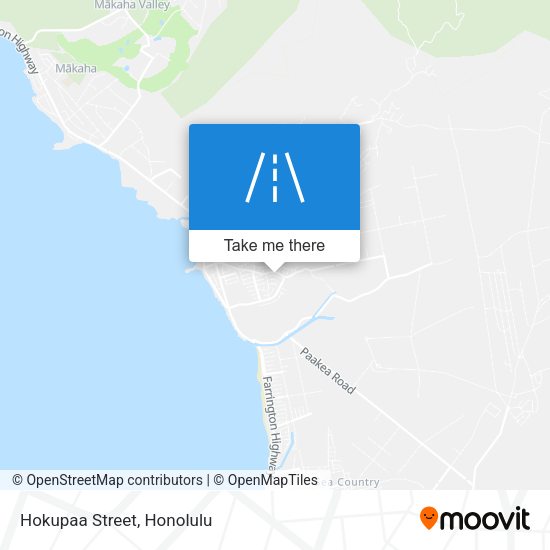 Hokupaa Street map