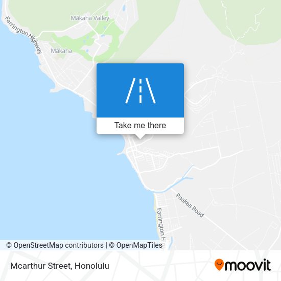Mcarthur Street map