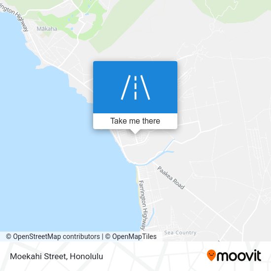 Moekahi Street map