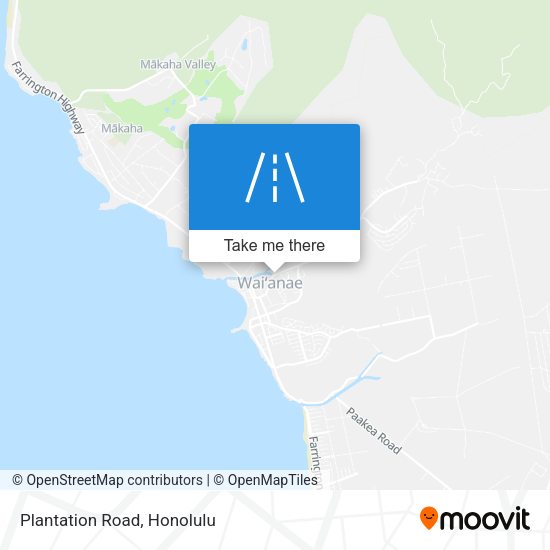 Mapa de Plantation Road