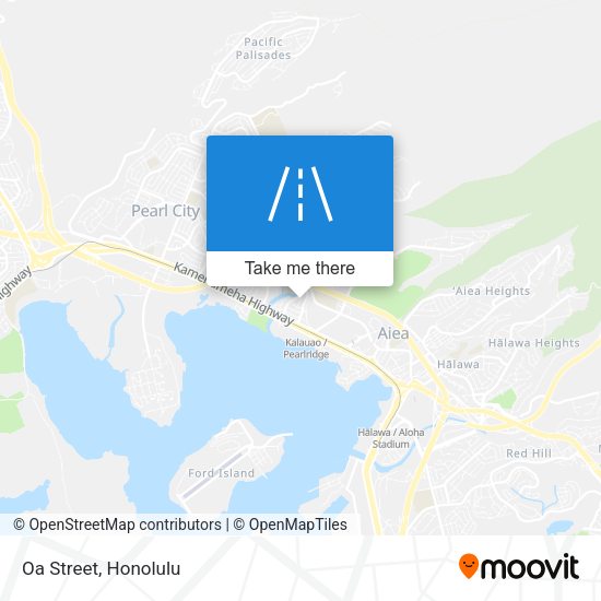 Mapa de Oa Street