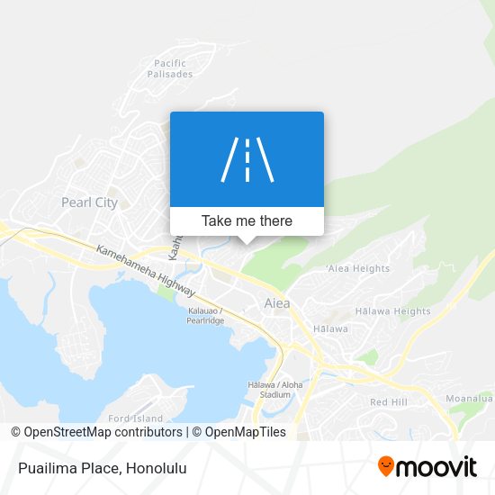 Mapa de Puailima Place