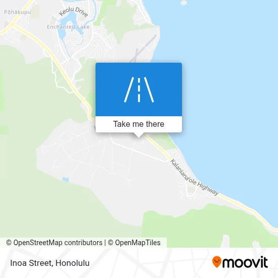Inoa Street map
