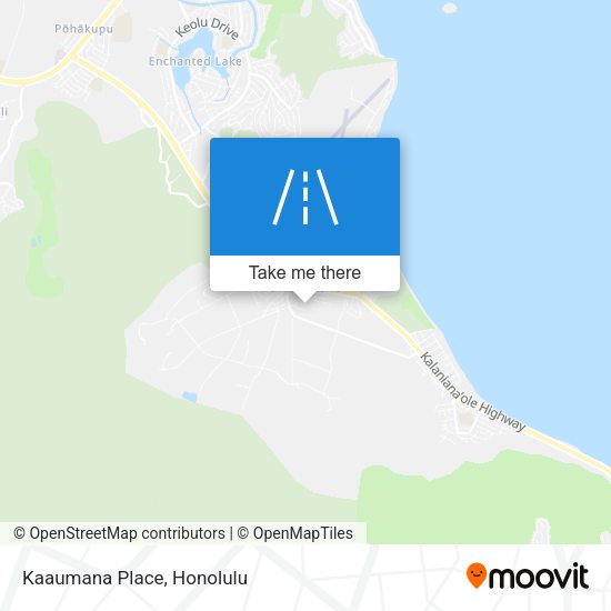 Mapa de Kaaumana Place