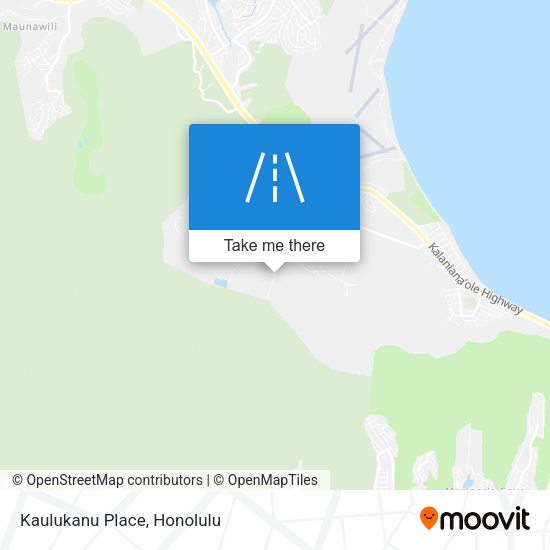 Mapa de Kaulukanu Place