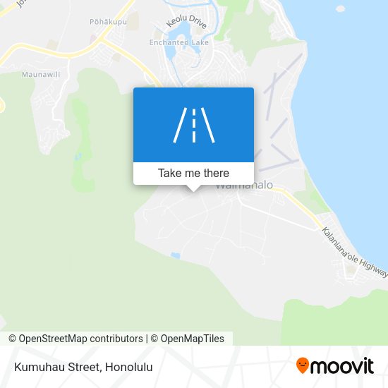 Kumuhau Street map