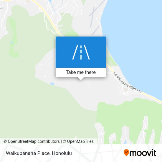 Waikupanaha Place map