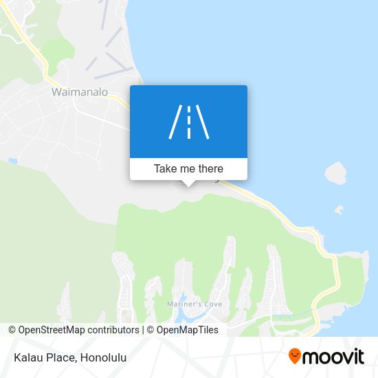 Mapa de Kalau Place