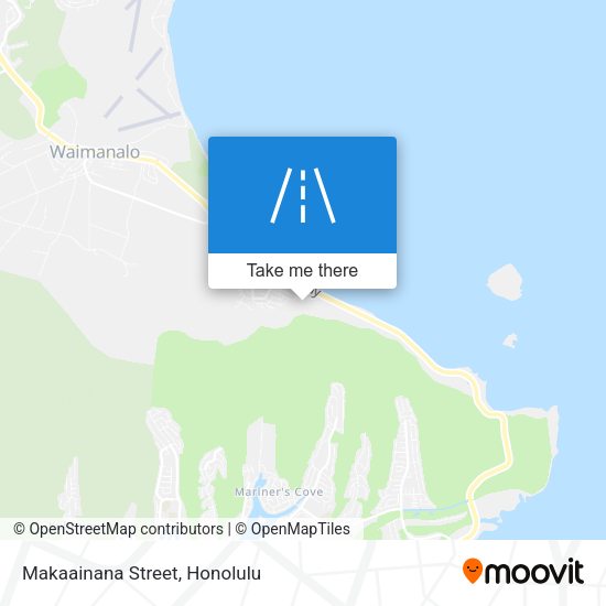 Makaainana Street map