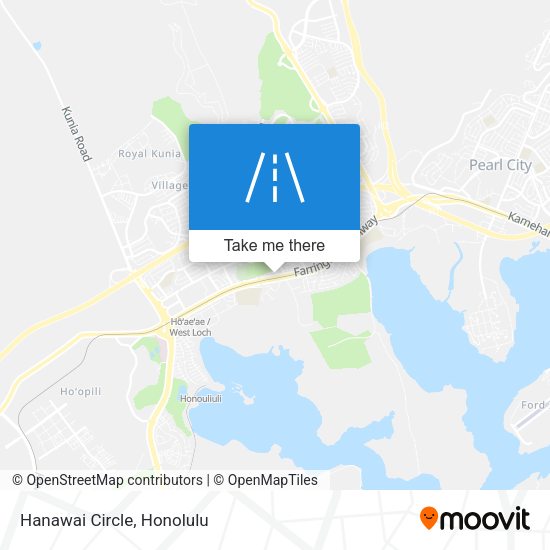 Mapa de Hanawai Circle