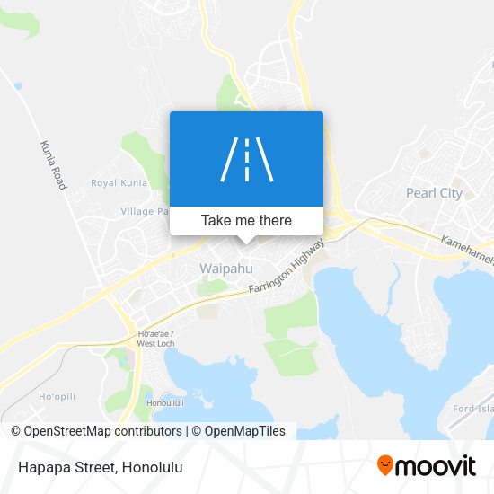 Mapa de Hapapa Street