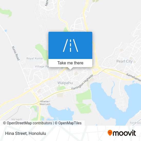 Mapa de Hina Street