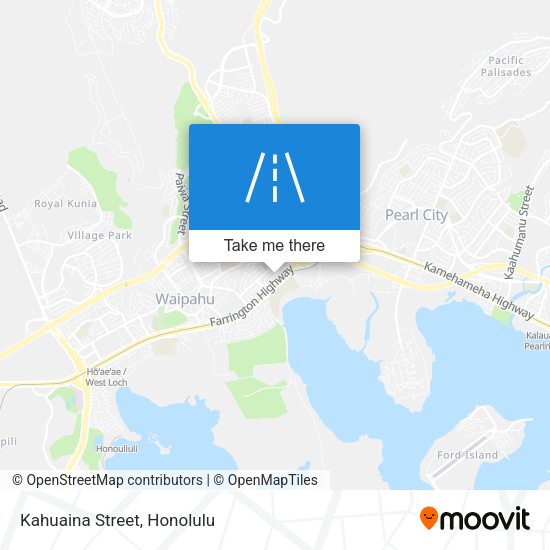 Mapa de Kahuaina Street