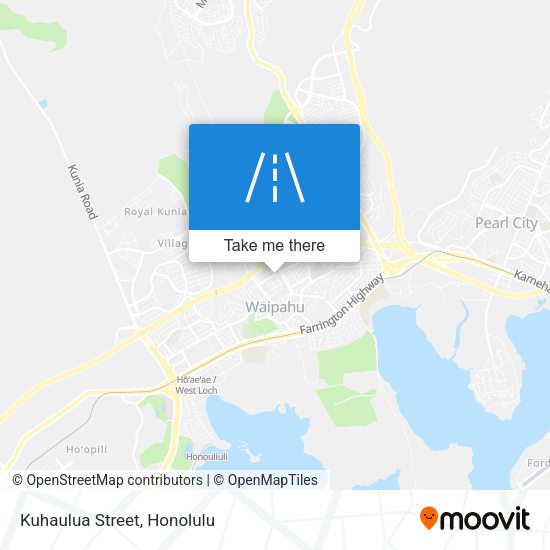 Mapa de Kuhaulua Street