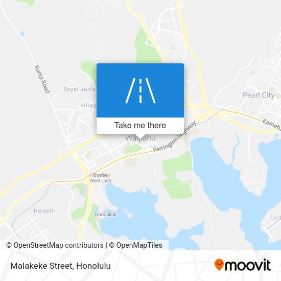 Mapa de Malakeke Street
