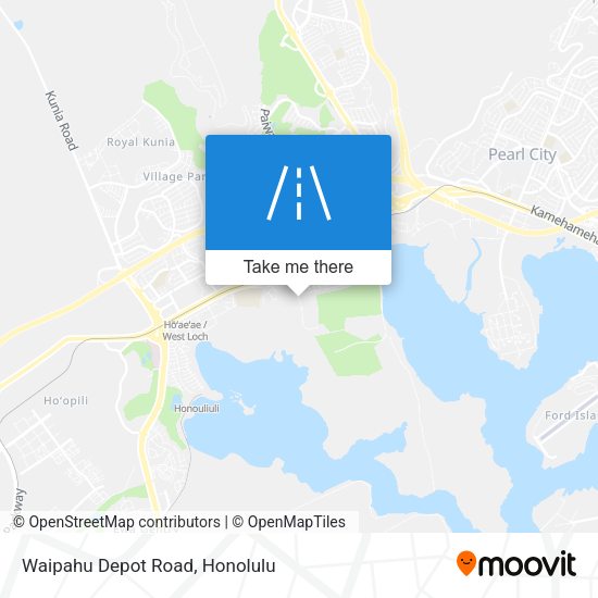 Mapa de Waipahu Depot Road