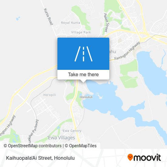 Mapa de Kaihuopala'Ai Street