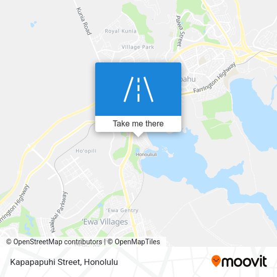 Kapapapuhi Street map