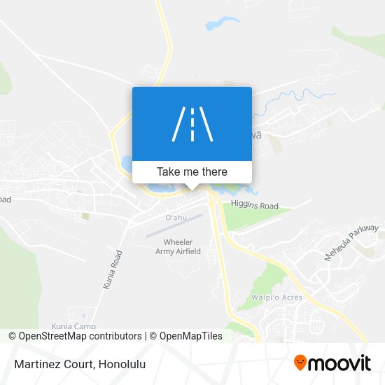 Mapa de Martinez Court