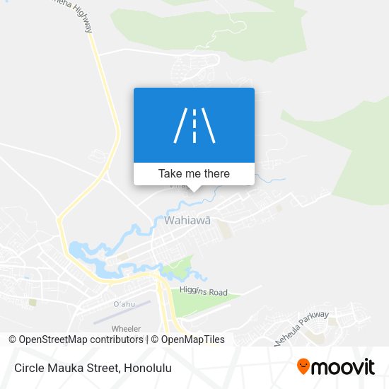 Circle Mauka Street map