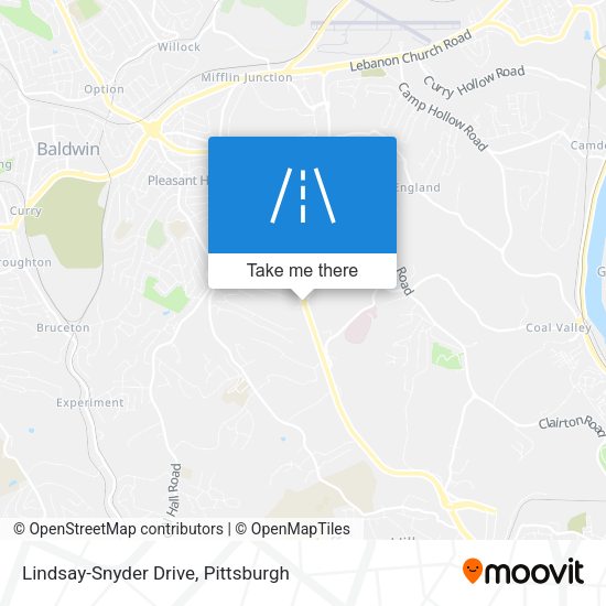 Mapa de Lindsay-Snyder Drive