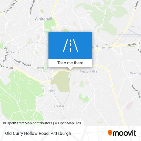 Mapa de Old Curry Hollow Road