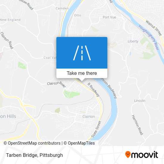 Mapa de Tarben Bridge