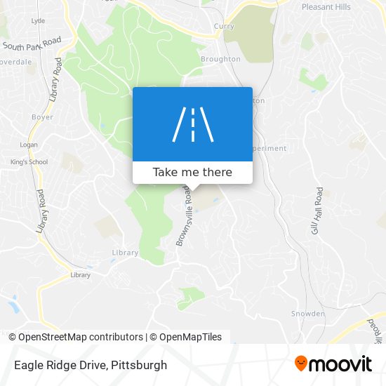Mapa de Eagle Ridge Drive