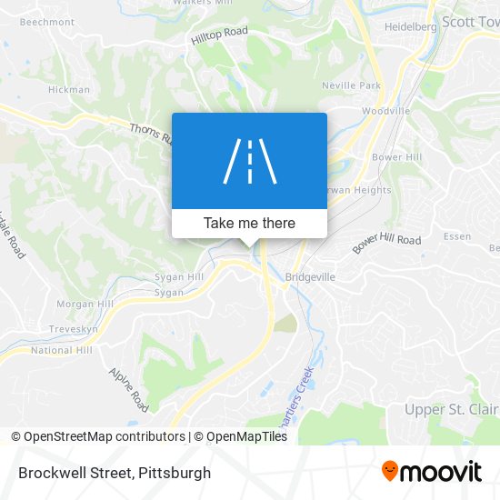 Brockwell Street map