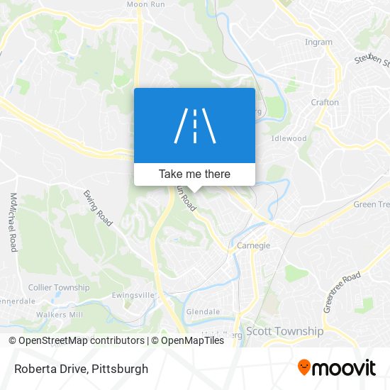 Mapa de Roberta Drive