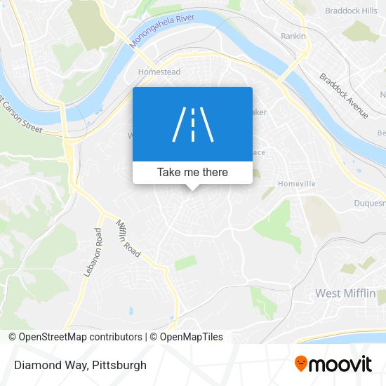 Diamond Way map