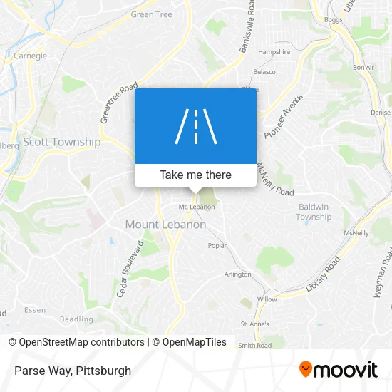 Parse Way map